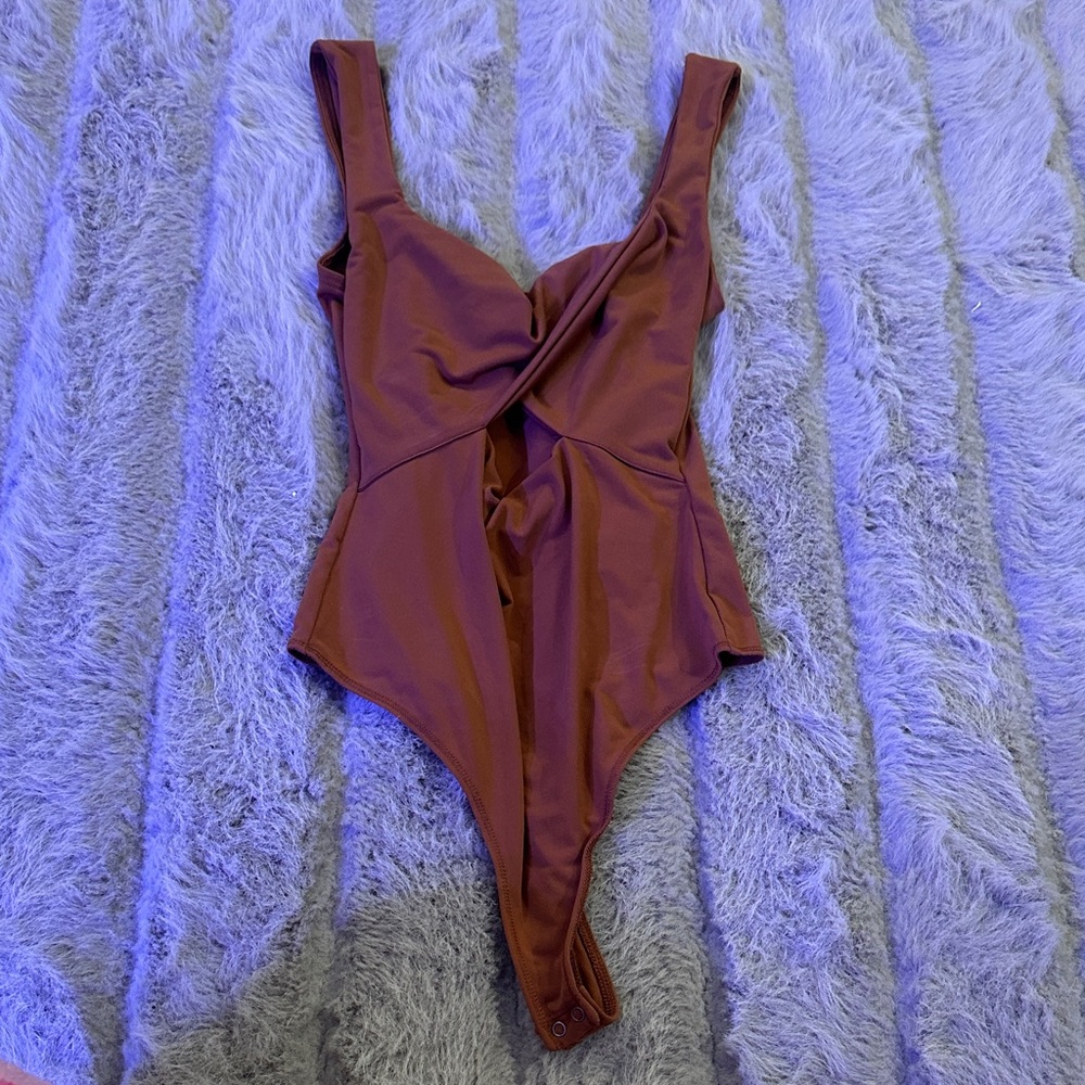 Abercrombie and fitch Rust Red Bodysuit